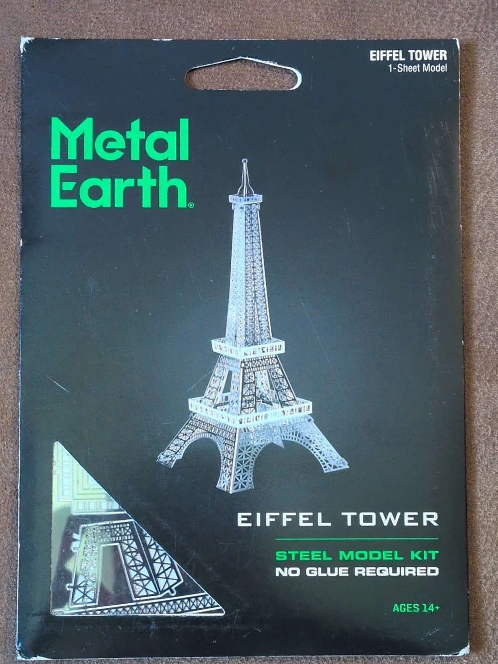 Metal Earth Eiffel Tower Steel Model Kit - Silver